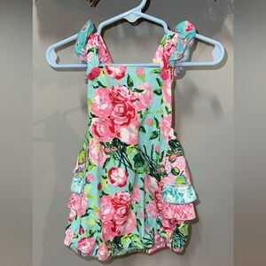 RicRac & Ruffles Floral Bubble